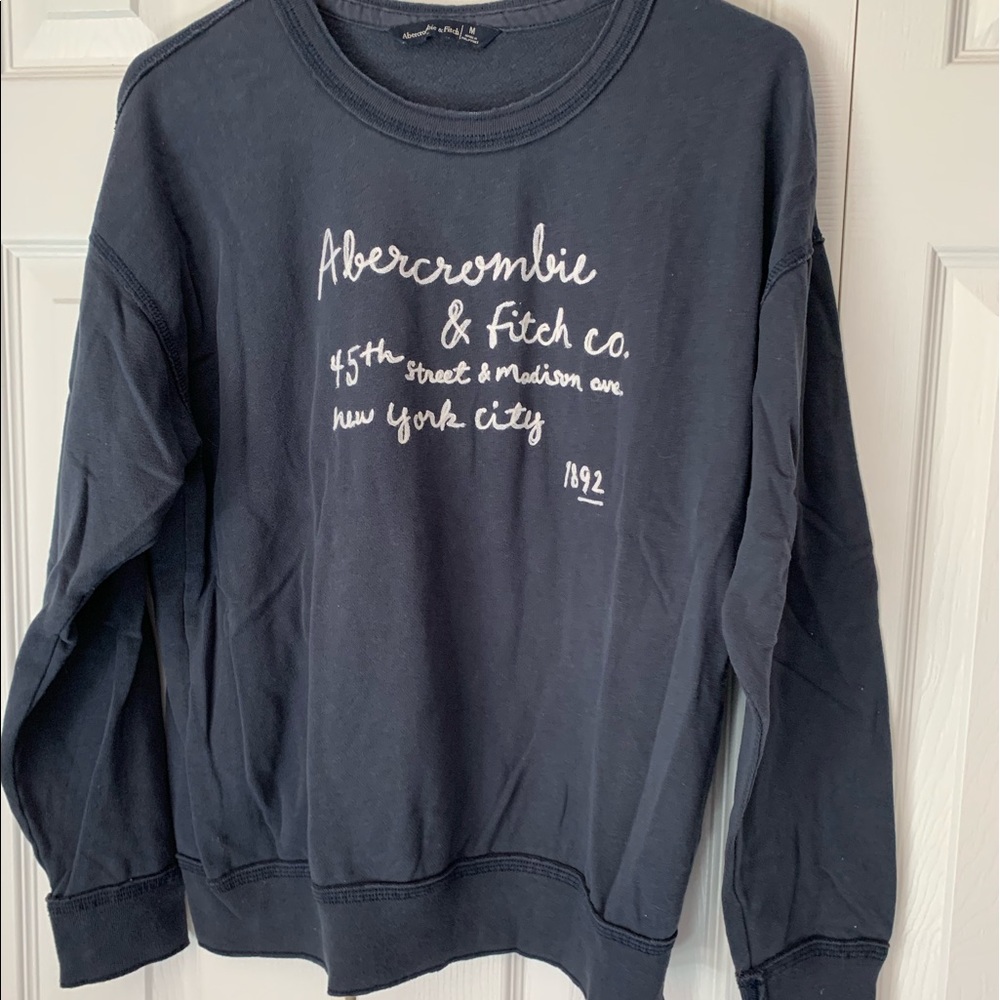 Navy Blue Abercrombie & Fitch sweater